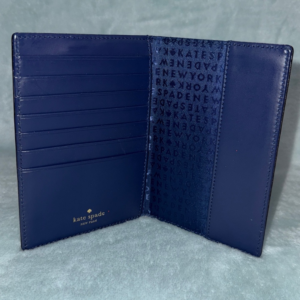 kate spade New York Spice Things Up Camel passport case. - Picture 9 of 13